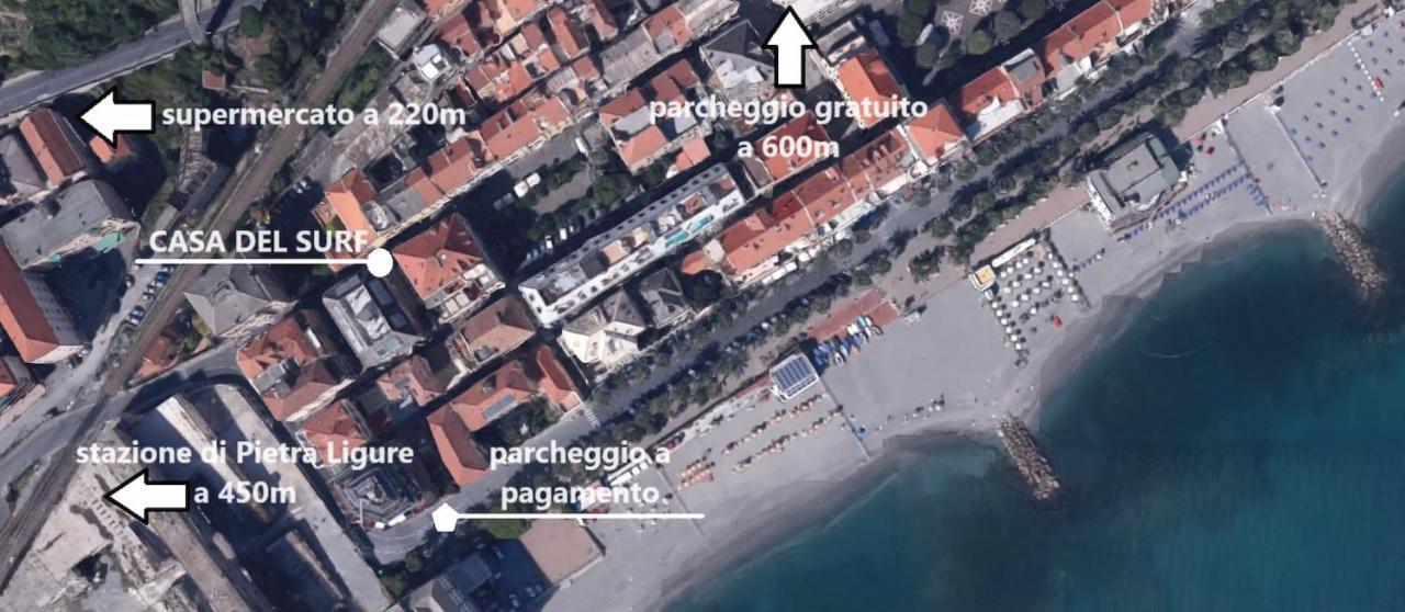 Casa Del Surf - By Ligooria Apartment Пиетра Лигуре Екстериор снимка